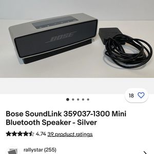 Bose sound link mini in great condition